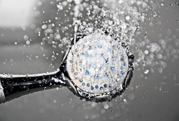 inspect and remove shower head