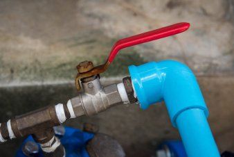 Main water supply repair