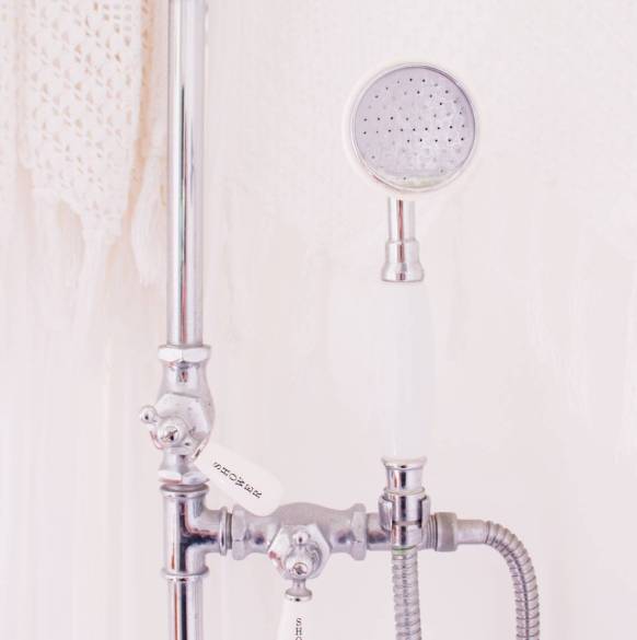 replacing washers and putting back shower faucet