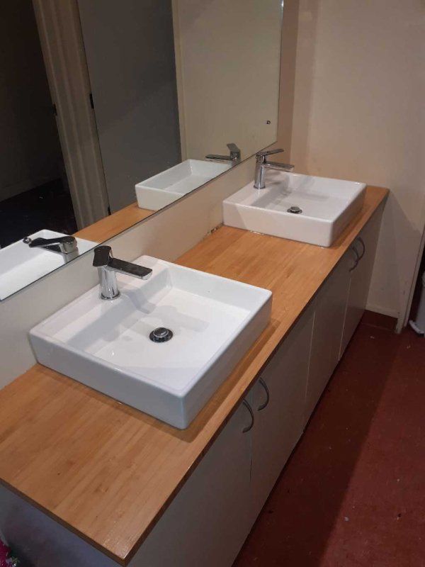 Clean Bathroom sinks