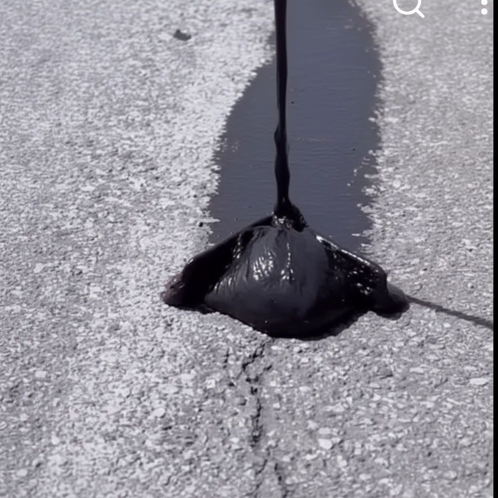 parking lot crack fill