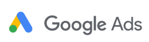Google Ads logo. A blue, yellow, and green color block with 