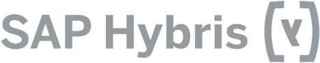 SAP Hybris (v) in grey text.