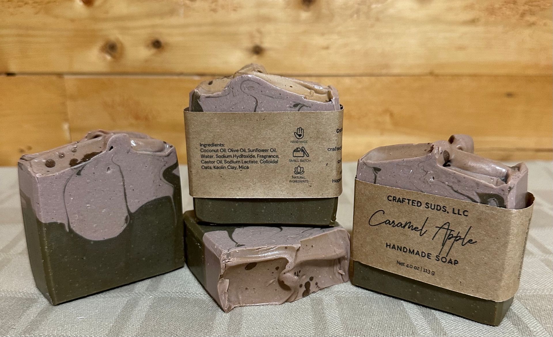 Caramel Apple w/ Kaolin Clay and Colloidal Oats