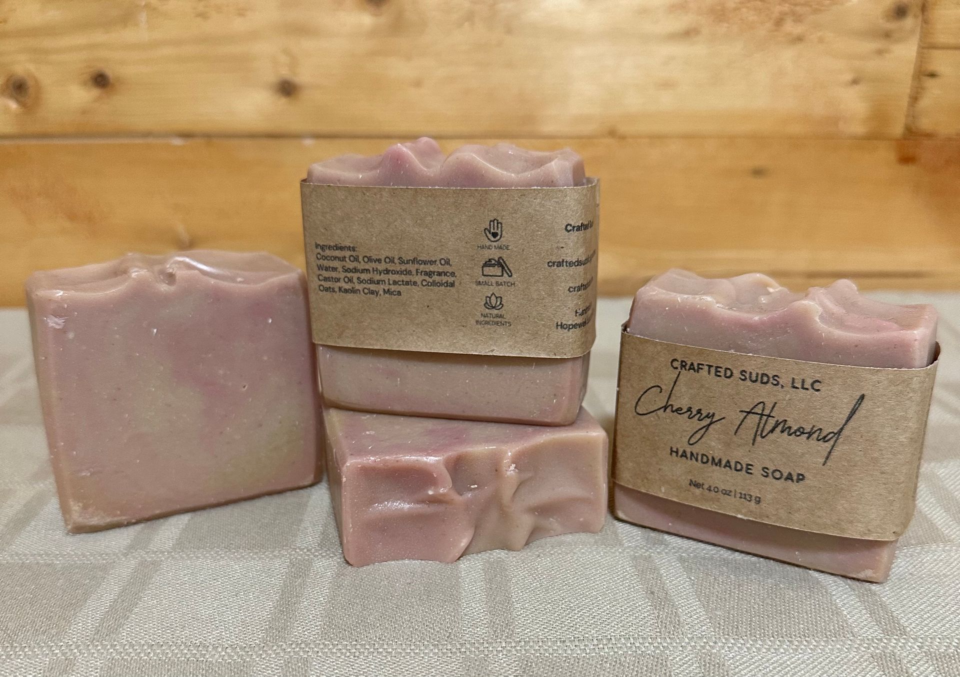 Cherry Almond w/ Kaolin Clay and Colloidal Oats