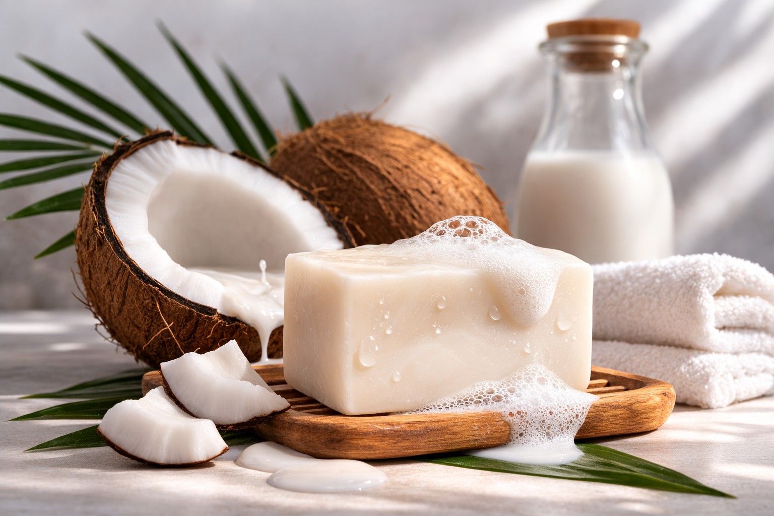 Coconut Milk Bar Soap