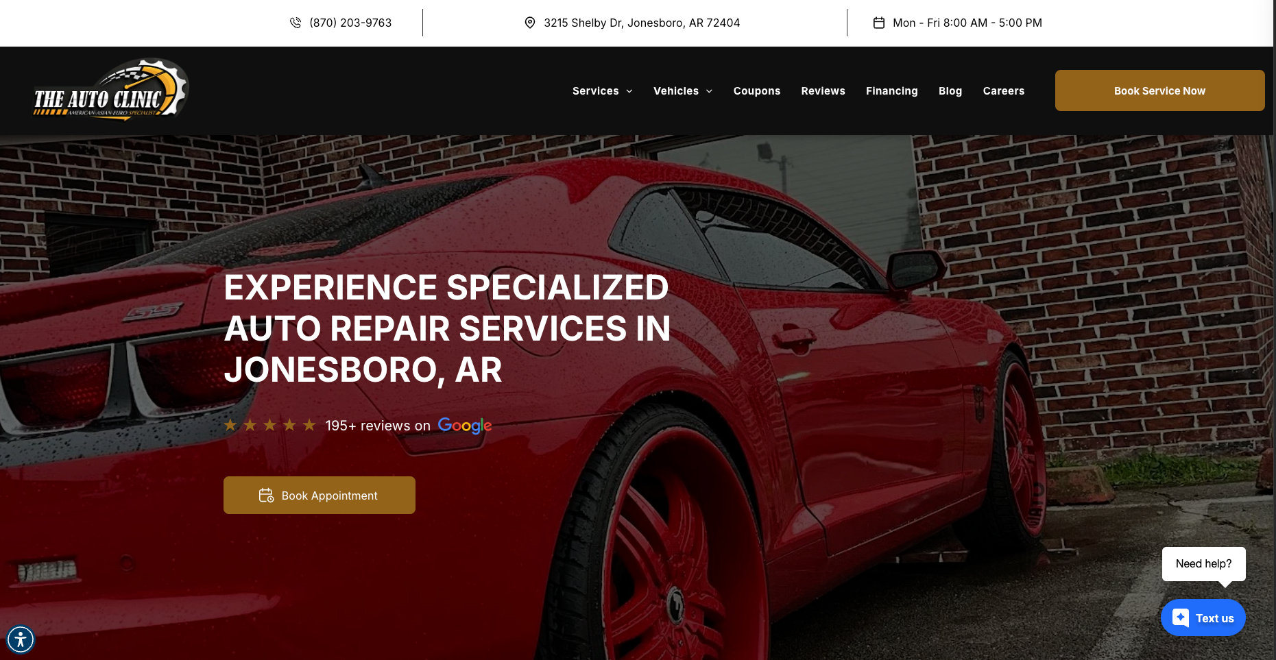 The Auto Clinic logo