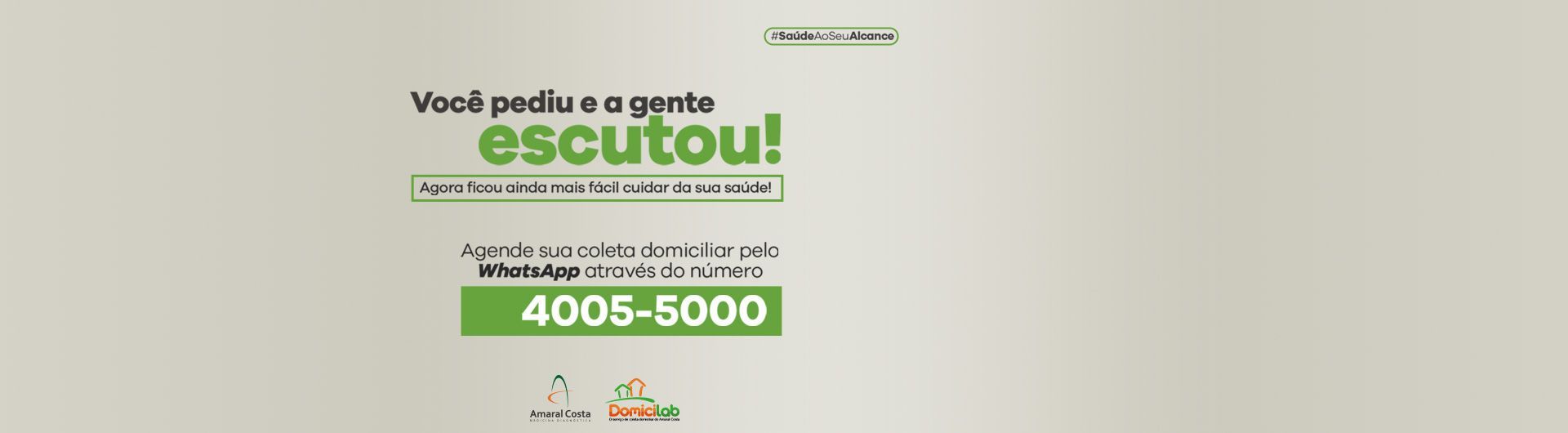 Um fundo branco com texto verde que diz escutoul