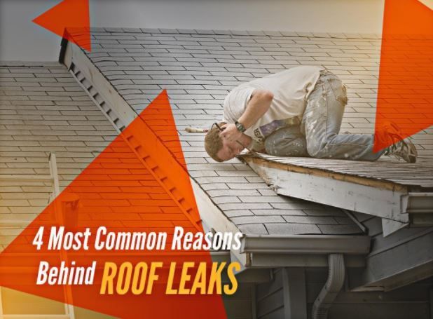 4 Most Common Reasons Behind Roof Leaks