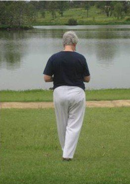 woman walking