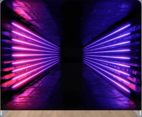 Vinyl Wall Neon Lights