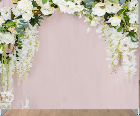 Vinyl Wall  With Flowers