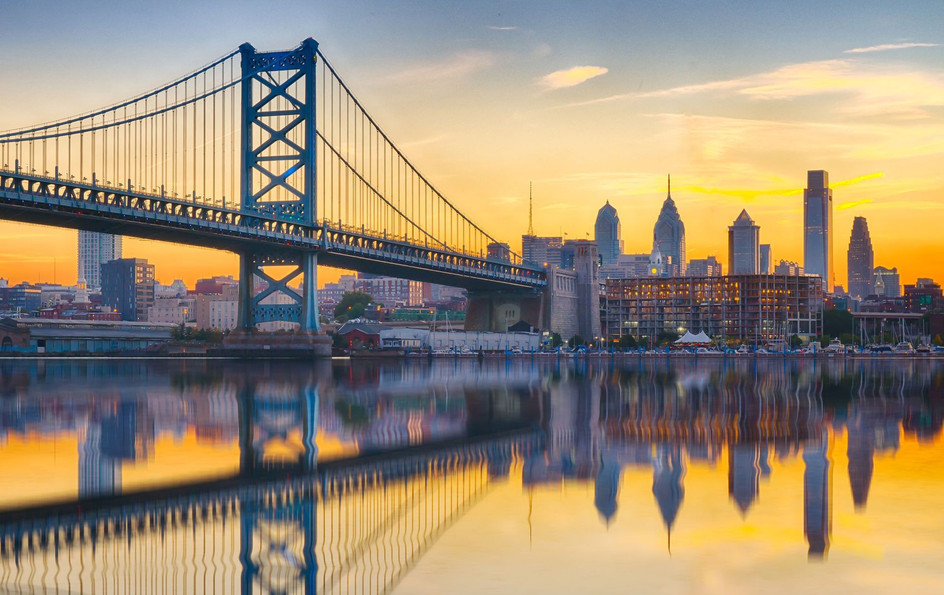 Photo of city skyline