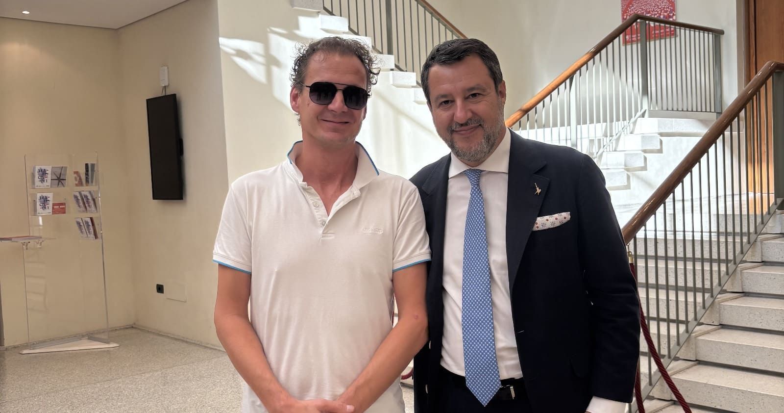 Salvini, Il prof insegna