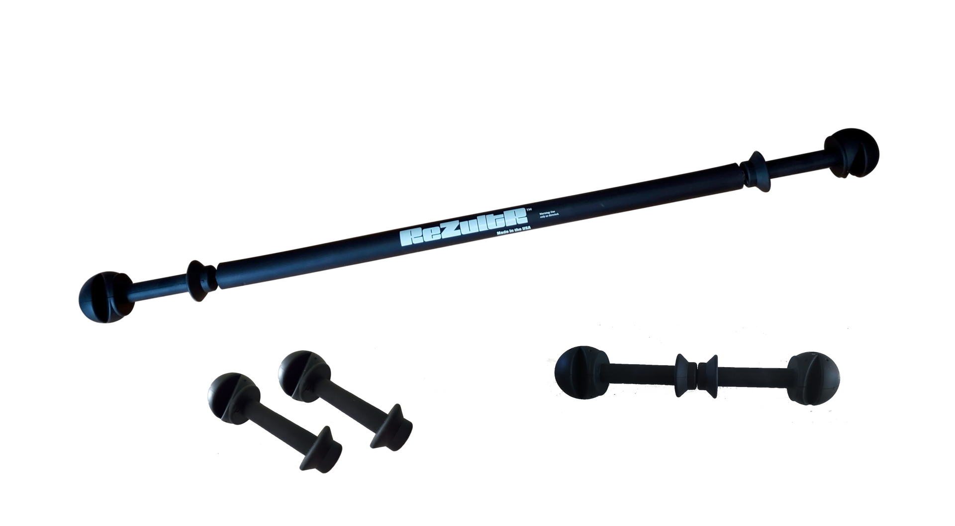 REZULTR Recovery Bundle: one REZULTR stick, two grips, one foot roller