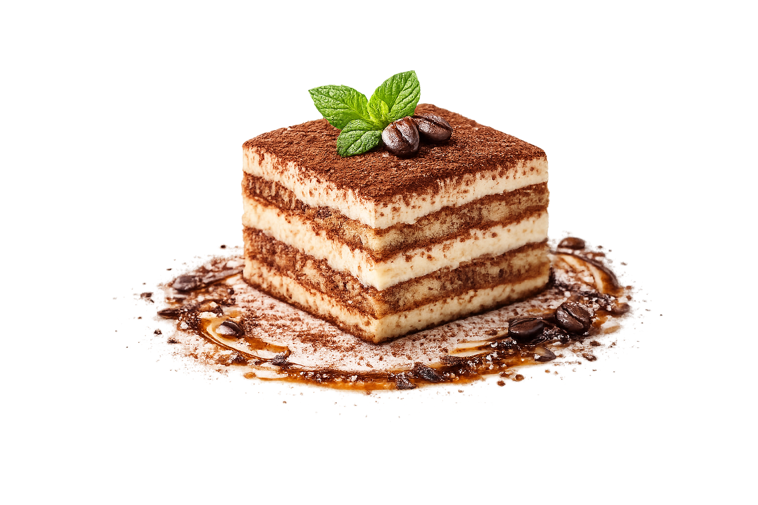 Tiramisu im Beachrestaurant Amore & Friends am Lido Aurora in Peschici