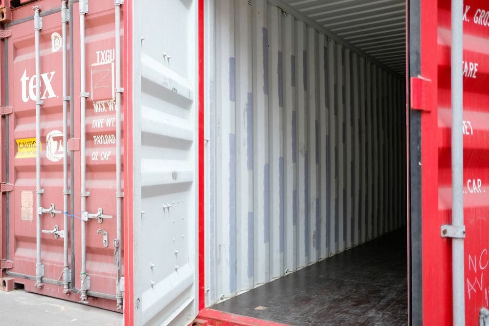 A Container Renovation Storage