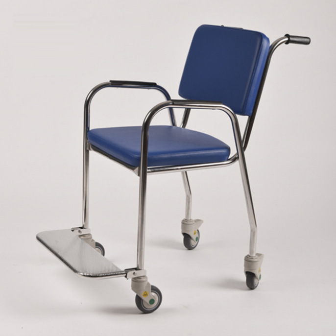 sedia con ruote amagnetico