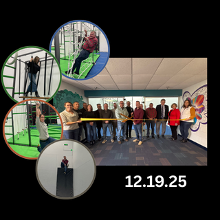 Ribbon Cutting image for the YMCA Ninja Zome