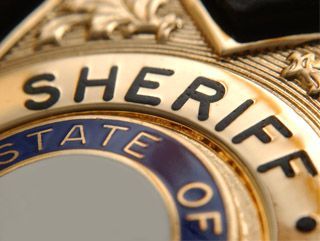 Photo of a Sheriff Badge