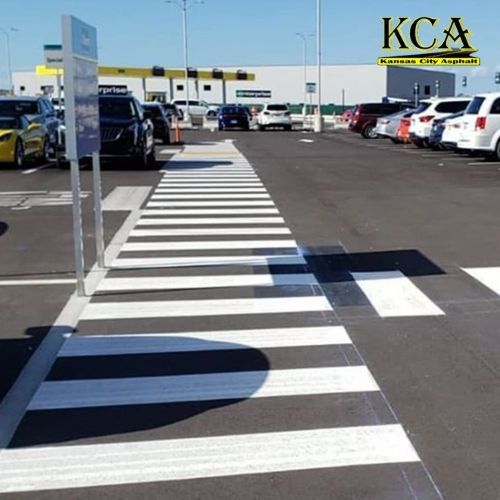 Crosswalks Stripping Services | Kansas City, MO | KCA Paving