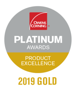 Owens Corning Platinum Award