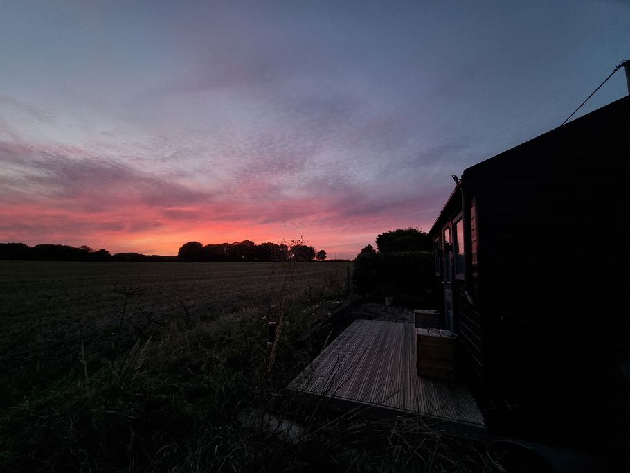 Dunnock Studio sunset