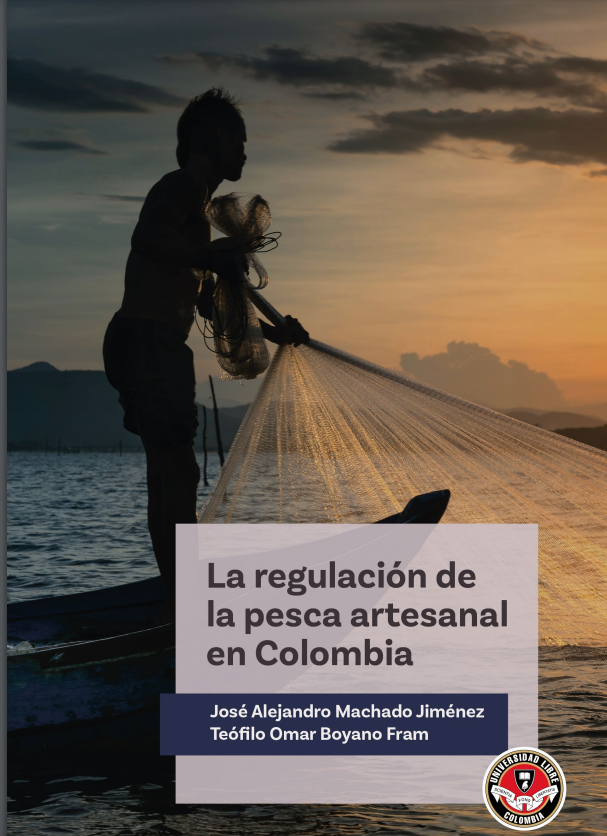 A book titled la regulacion de la pesca artesanal en colombia