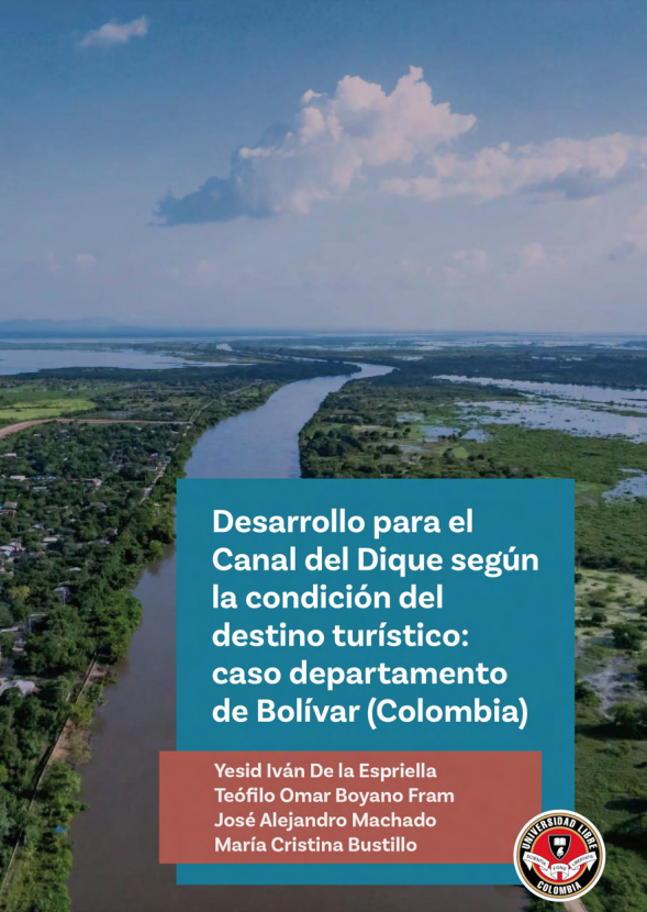 A book titled desarrollo para el canal del dique según la condición del destino turistico