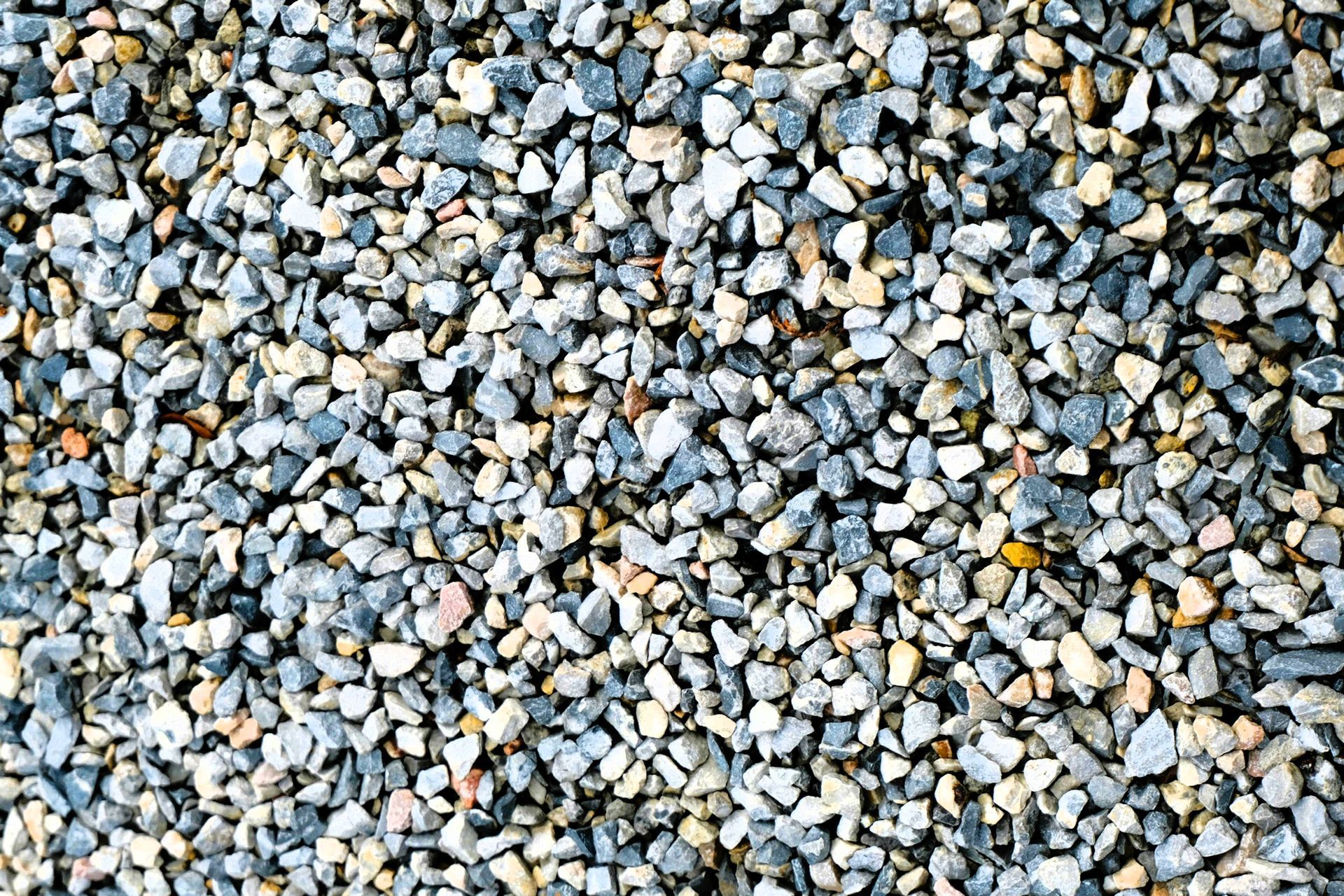 Crushed stone for driveway