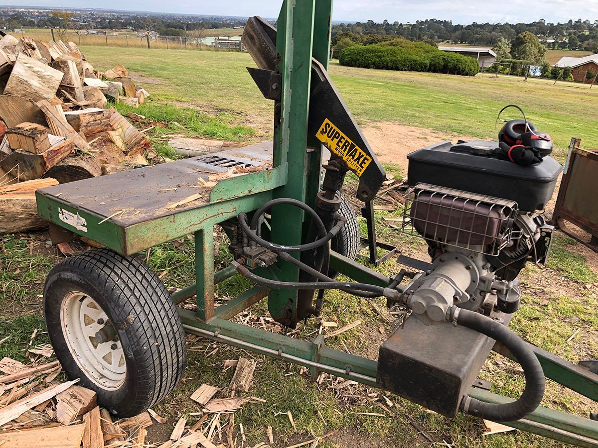 Wood Splitter With Wheels | Bairnsdale, VIC | Bairnsdale Stoves, Heaters & BBQs