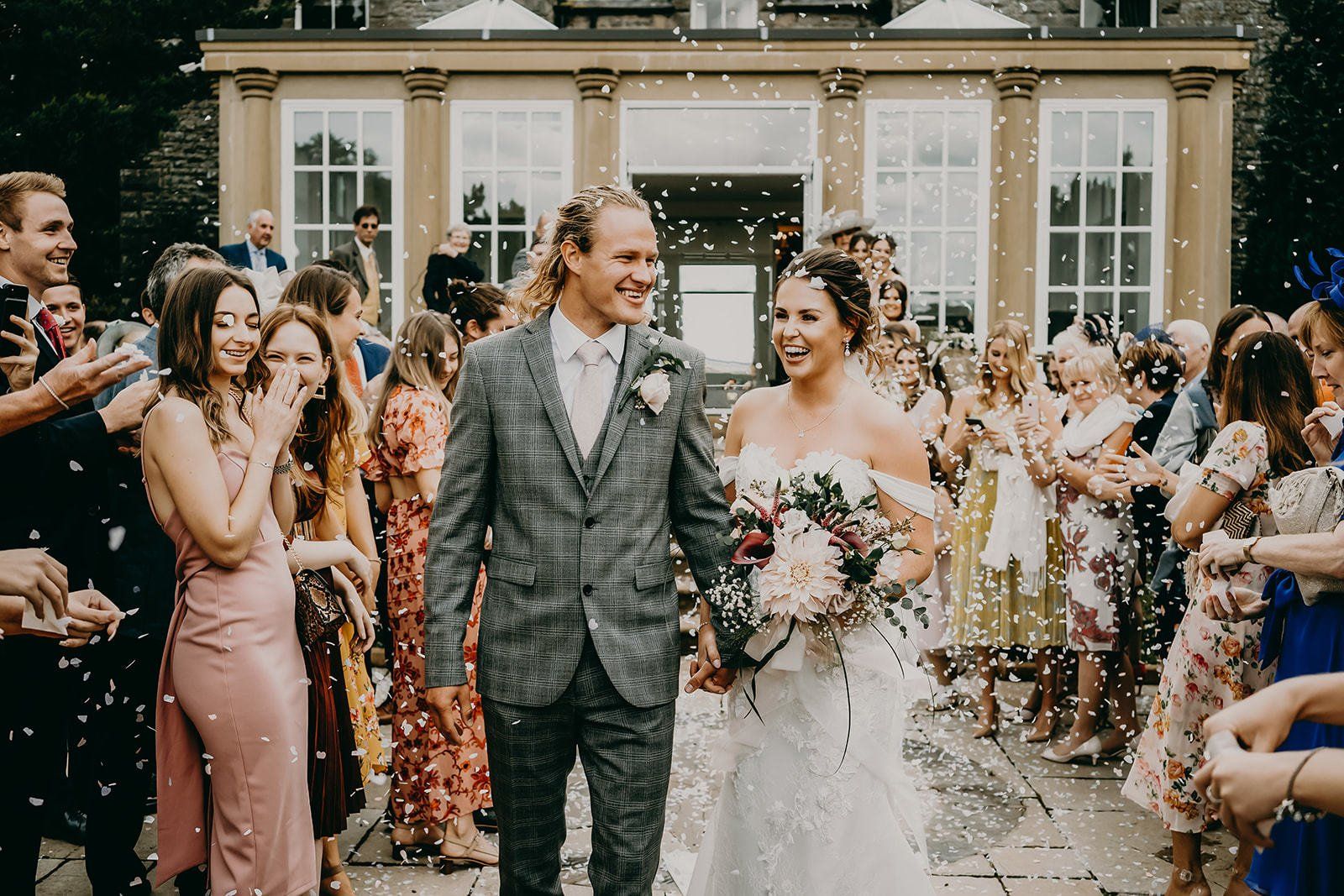 Natural confetti image  woodhill hall