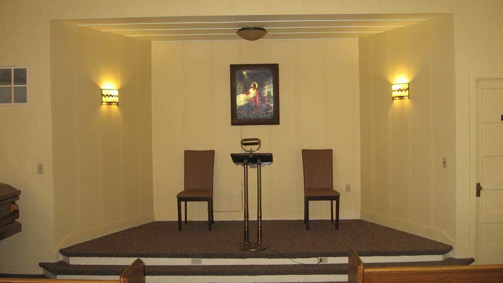 Perkins Funeral and Cremation Front Chapel