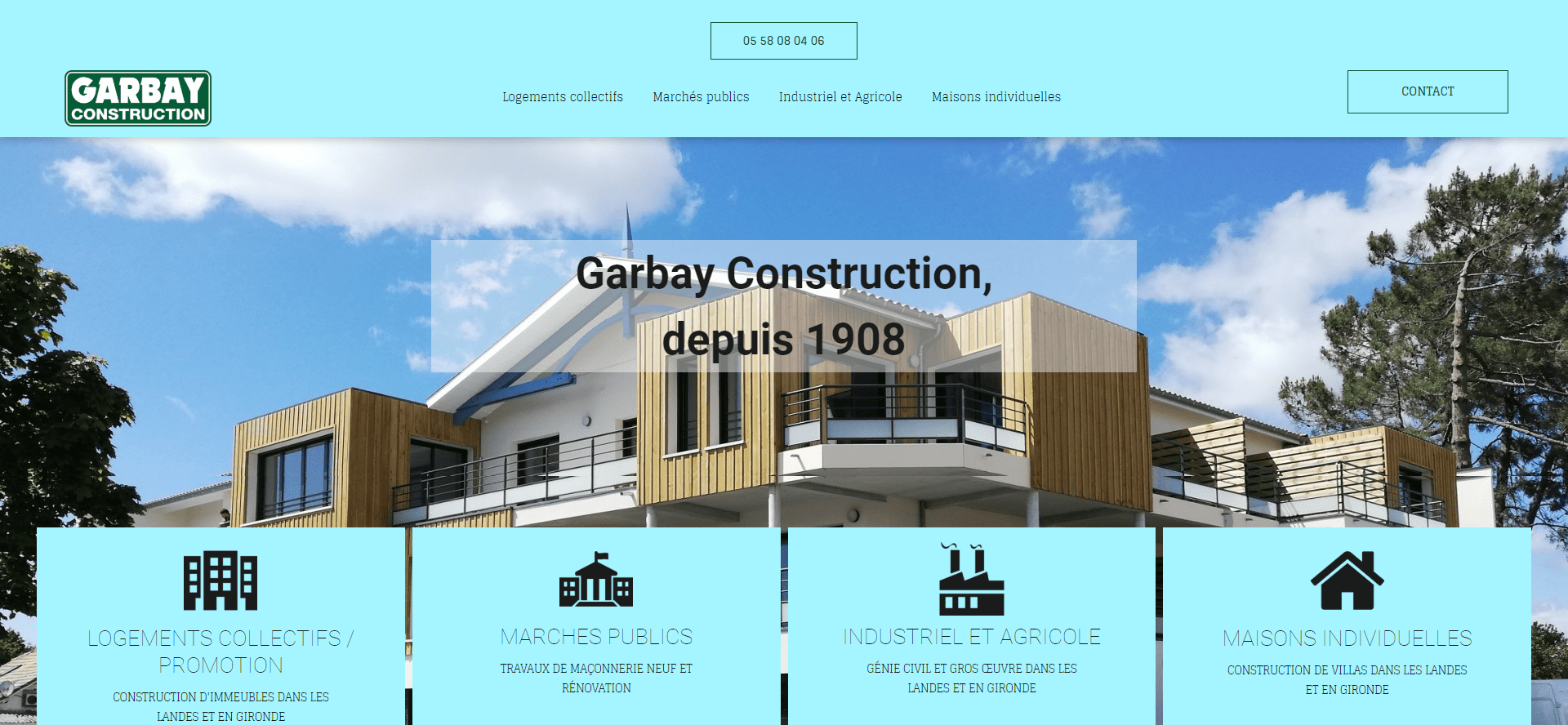 Site vitrine artisan