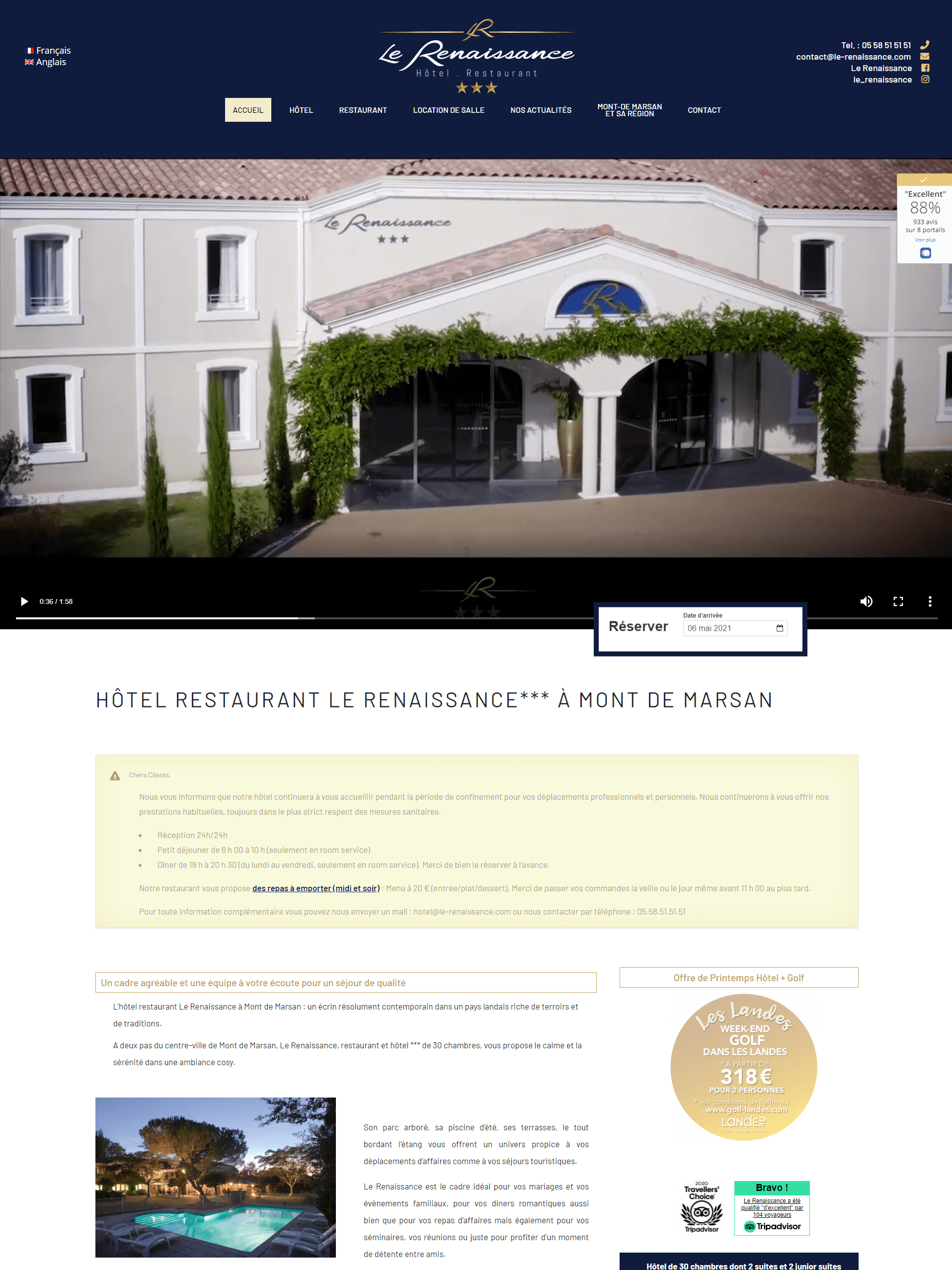 Refonte site internet