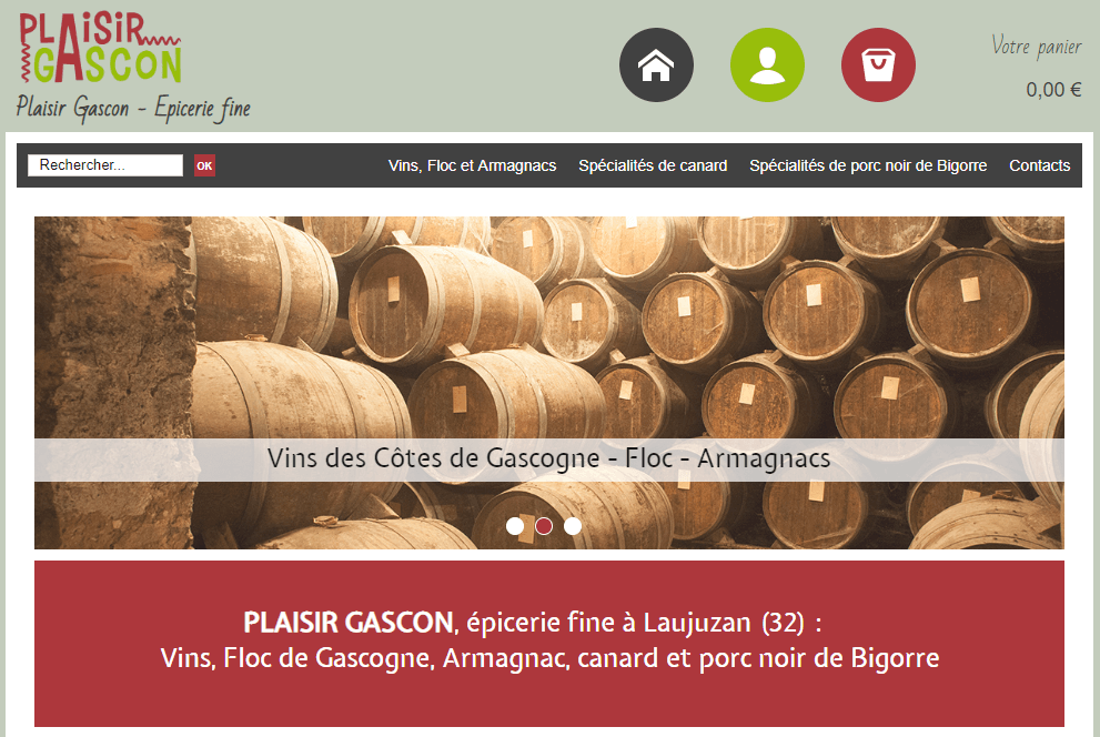 Site marchand produits du terroir