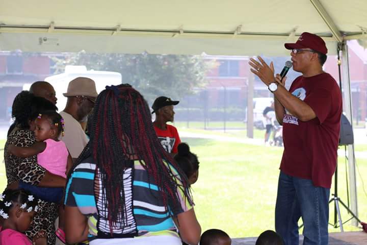 A Man Giving A Delivery Speech | Waverly, GA | Calvary Christian Center