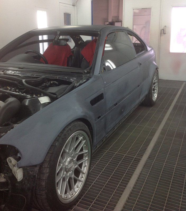 Before Painting The Car — Terry Austin’s Crash Repairs in Toowoomba, QLD