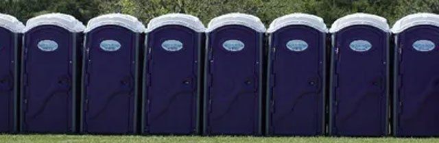Purple Portable Toilet — Omaha, NE — Port-A-Johns