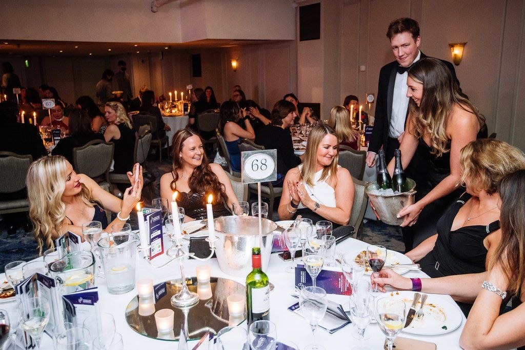 The Verosa and IRIS table at the awards