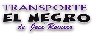 Transporte El Negro de José Romero logo