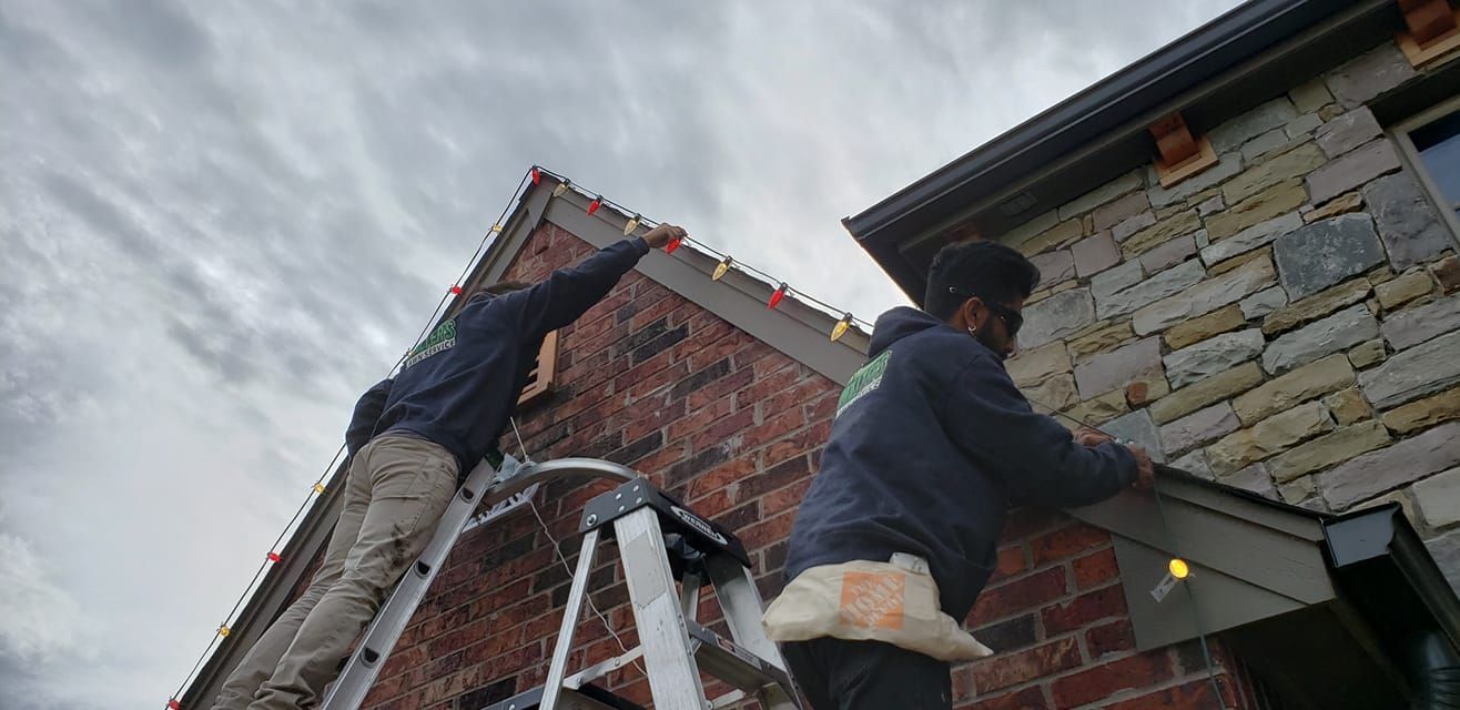 Christmas Light Installation