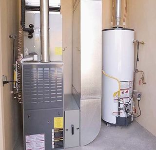 Water Heaters in Basement — Midvale, UT — Comfort Zone Heating & Air Conditioning
