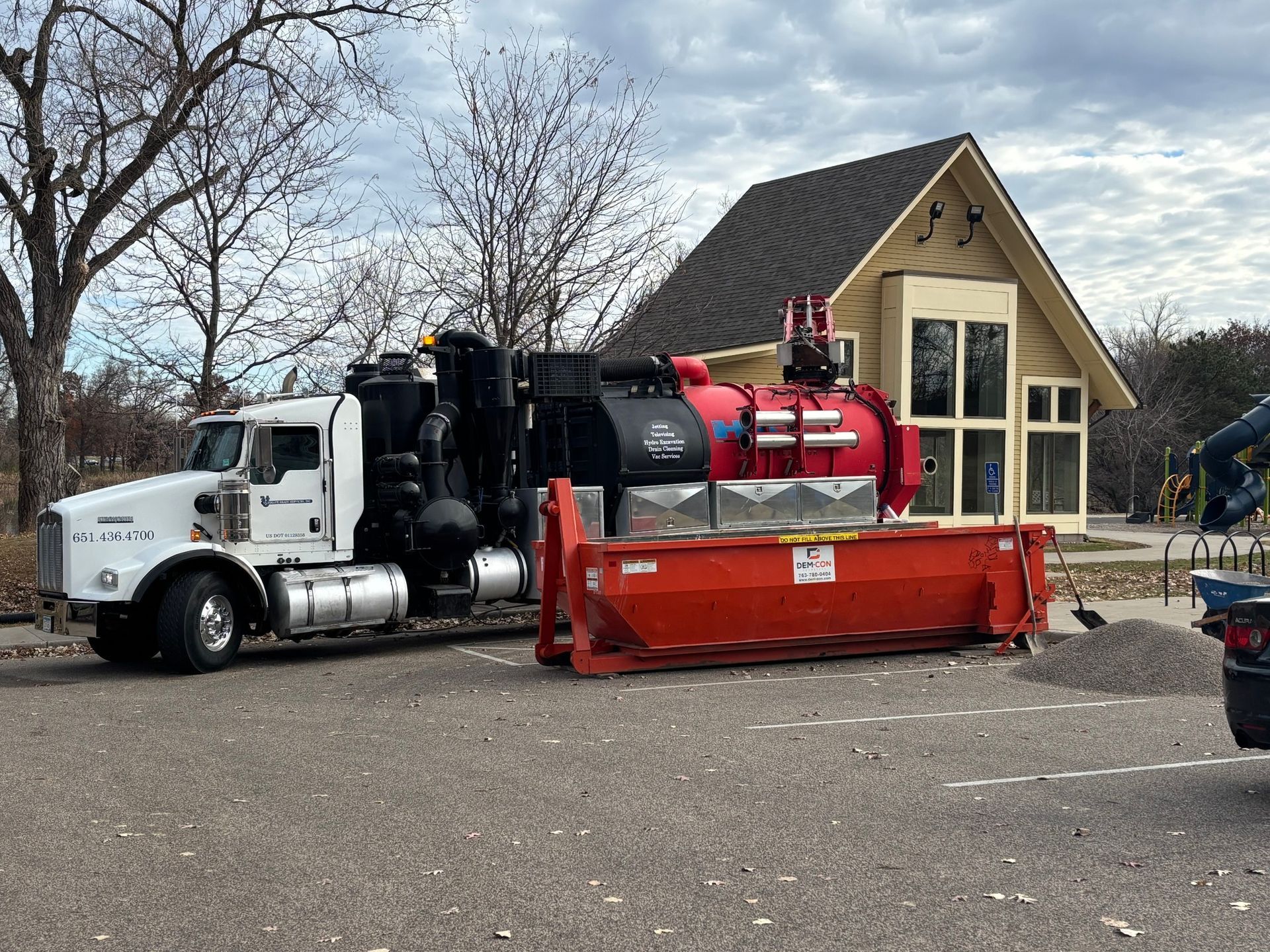 Photo of a truck - St. Paul, MN - Ultimate Drain Services