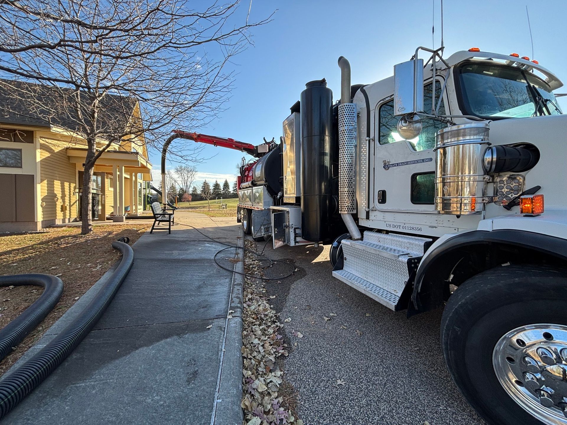 Photo of a truck - St. Paul, MN - Ultimate Drain Services