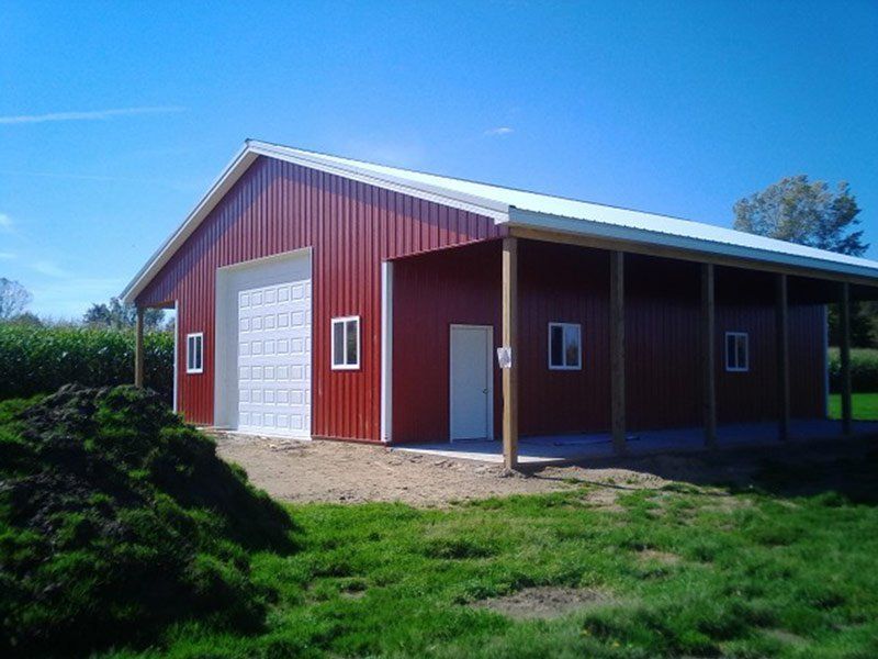 red barn