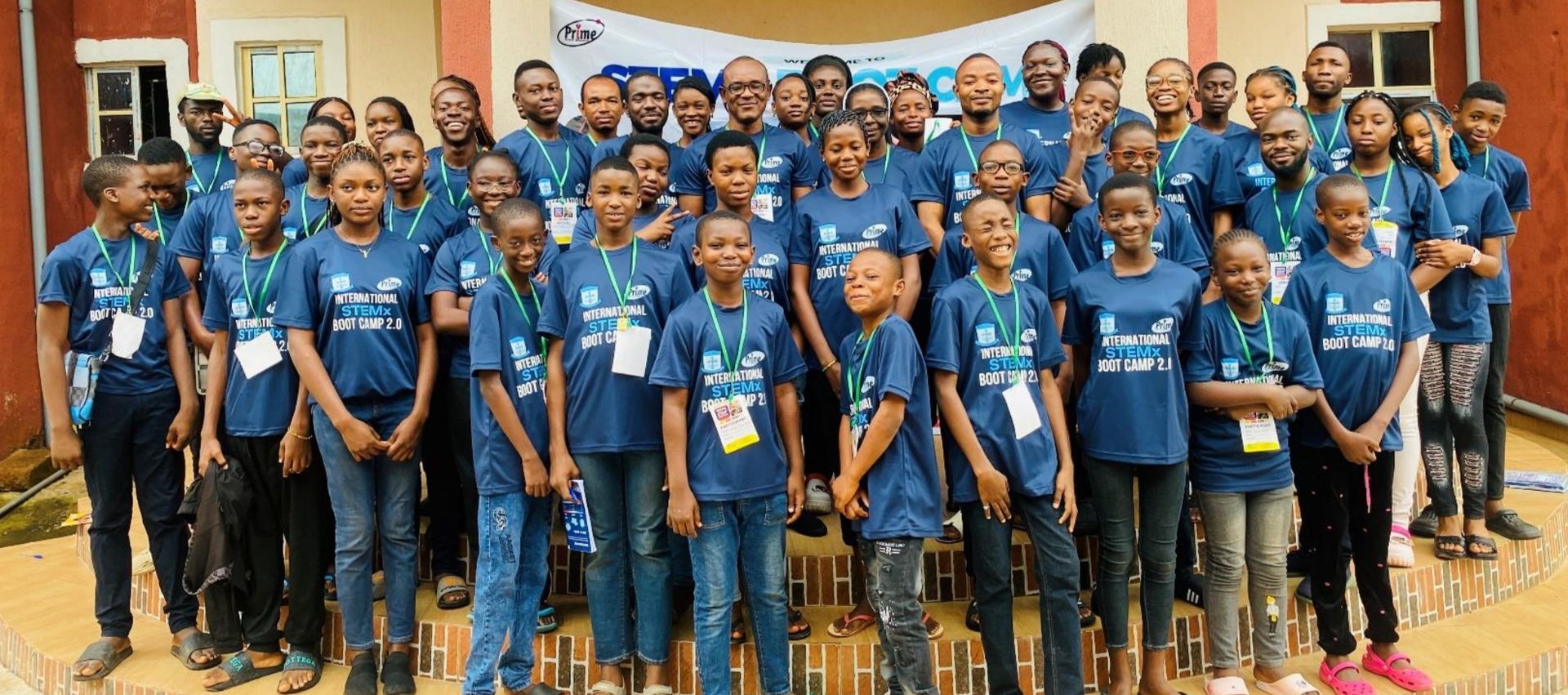 Happy Nigerian students