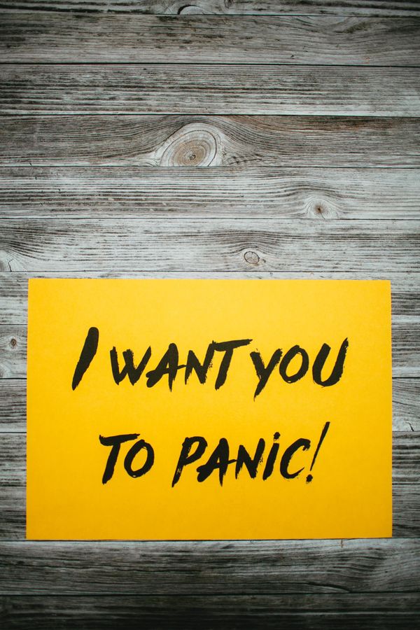 I Want You To Panic!