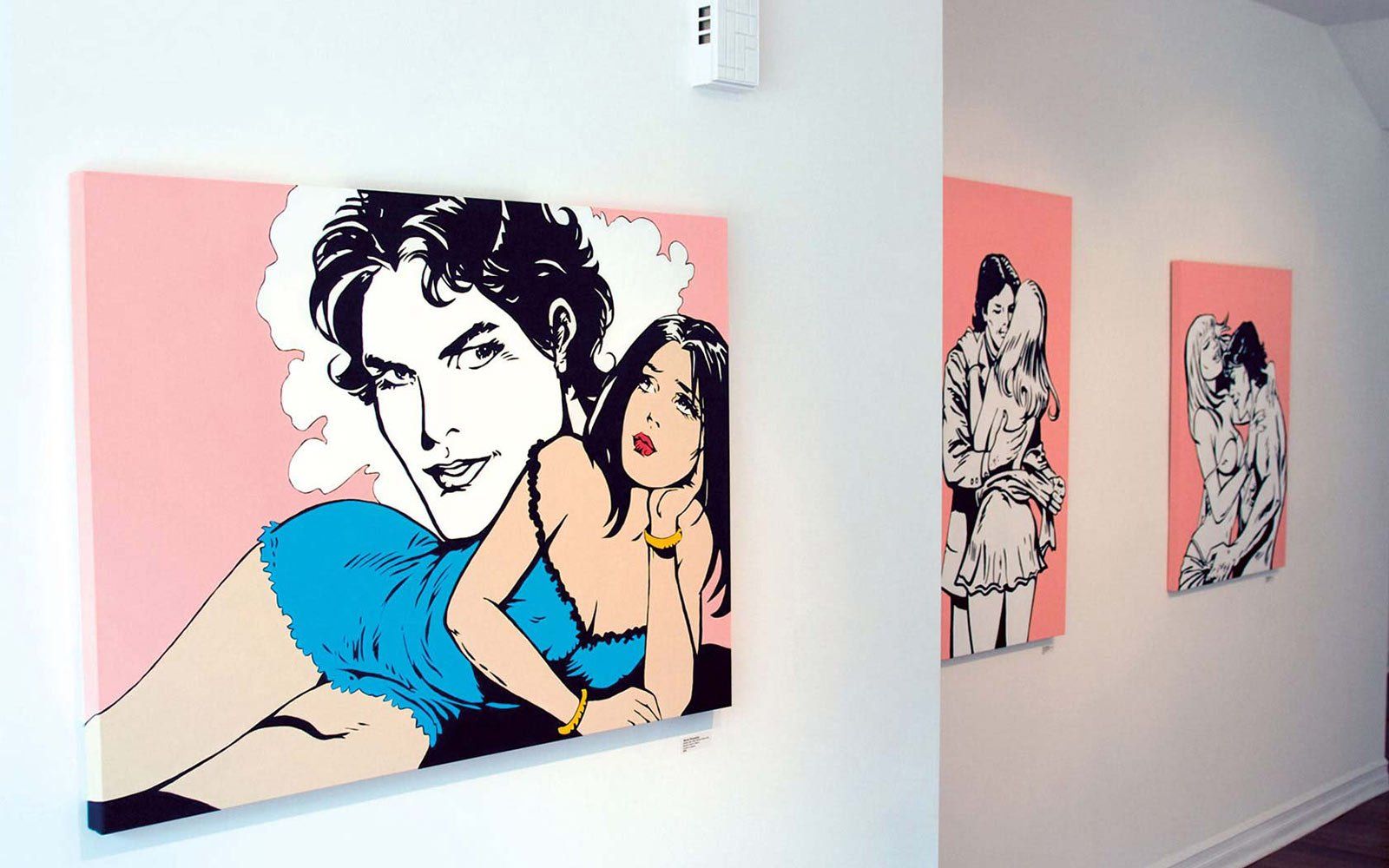 Fishtown Art on wall