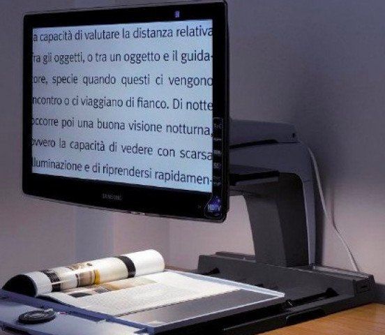 Ingranditori elettronico per maculopatia - Centro ottico lente amica rimini